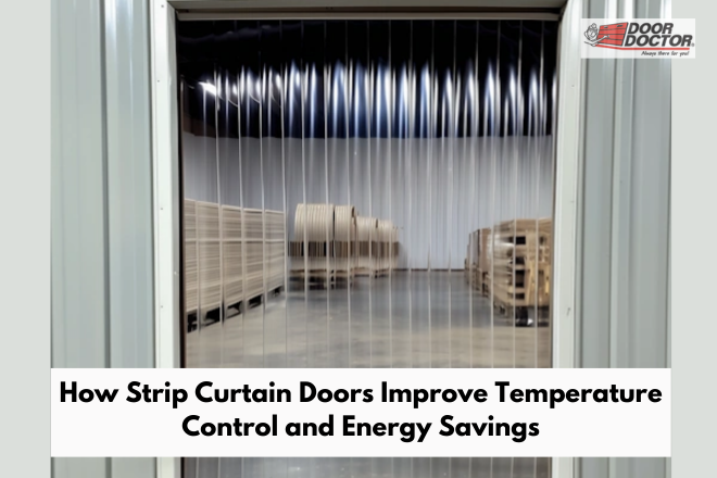 Strip Curtain Doors vs. Traditional Doors Which is Best for Your Business How Strip Curtain Doors Improve Temperature Control and Energy Savings?